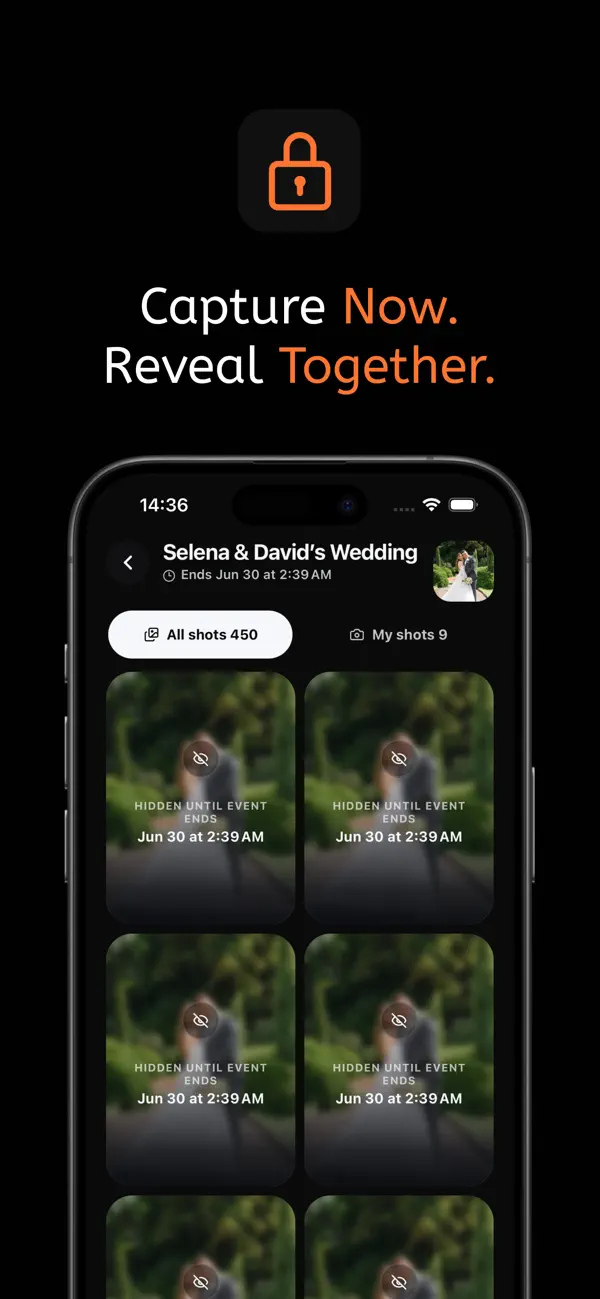 Screenshot #3 pour Revela: Event Photo Album