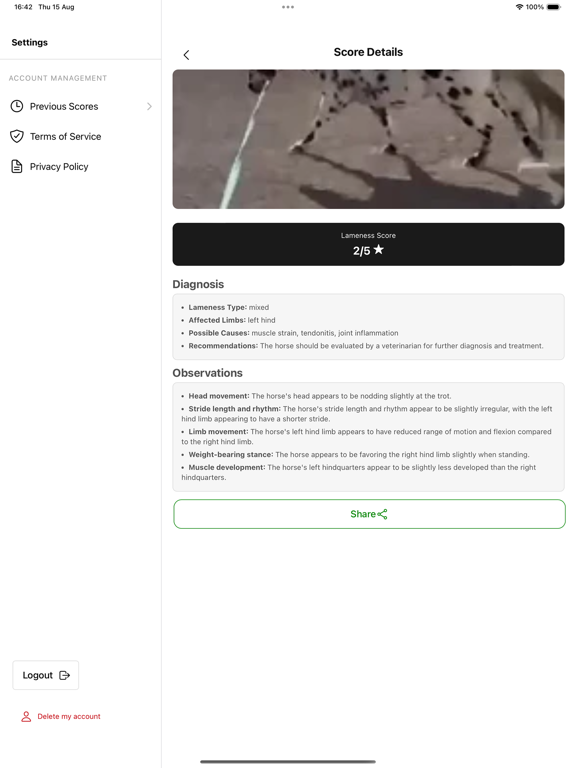 Screenshot #6 pour EquiLogic