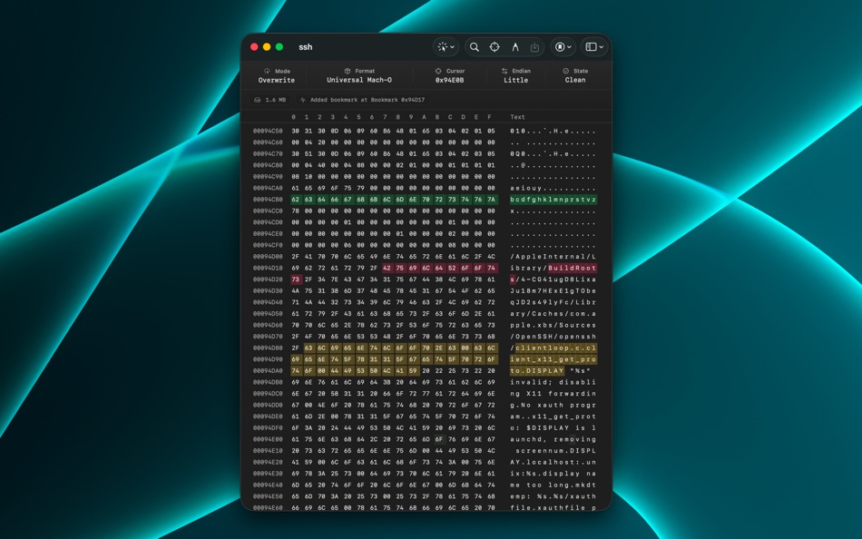 #2. Hexgeist (macOS) Által: James Sodini