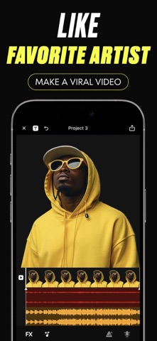 RapFlow-Fame Auto Rap Maker iPhone screenshot