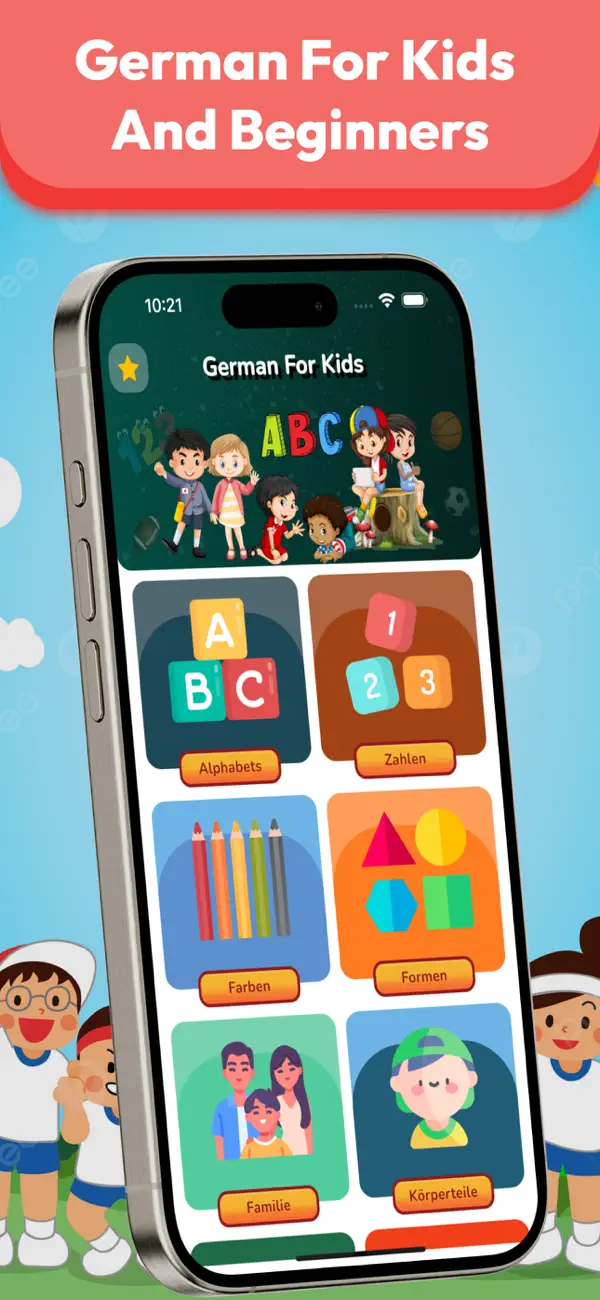 Screenshot #2 pour German For Kids And Beginner