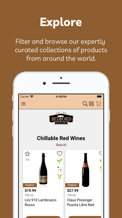 Screenshot #1 pour Bedford Wines & Spirits