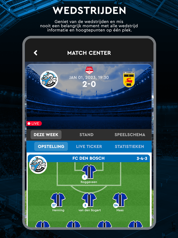 Screenshot #6 pour FC Den Bosch
