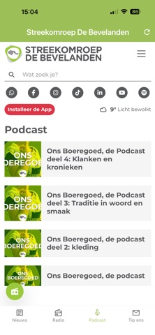 Streekomroep de Bevelanden screenshot