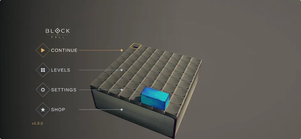 Capture d'écran de Block Fall Logic Puzzle sur iPhone 4