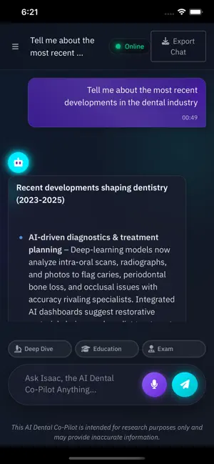 Isaac: AI for Dentistry screenshot 2