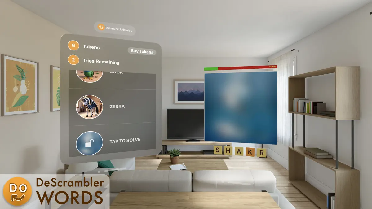 De-Scrambler Words Game screenshot 1