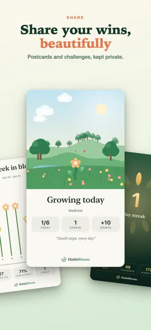 Habit Tracker - HabitBloom screenshot 1