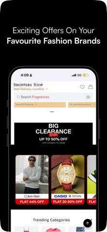 Shoppers Stop Fashion Shopping iPhone screenshot 3