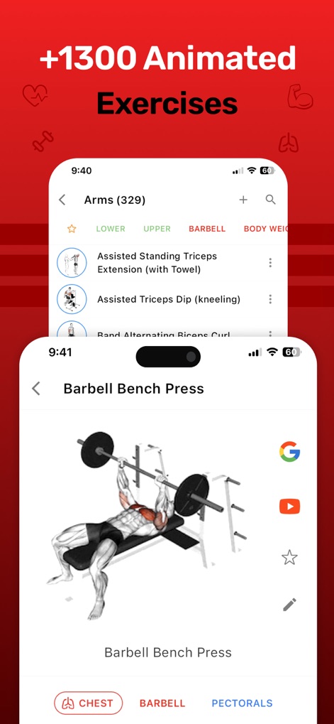 Gym Tracker - Workout Log Pro - Health & Fitness App | MWM
