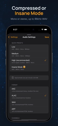 Bangin' Audio Recorder Screenshot 6 of 9