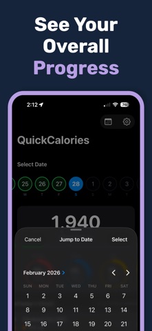 QuickCalories: AI Food Tracker screenshot