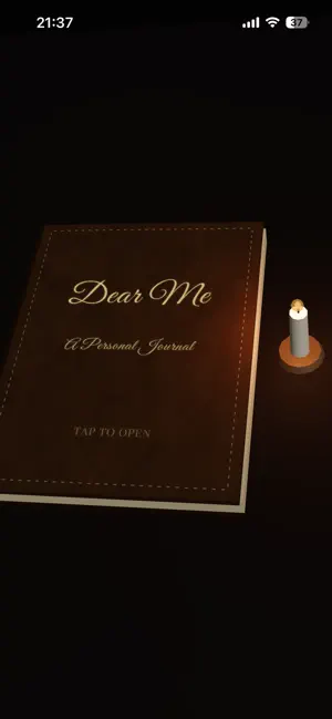 Dear me journal screenshot 1