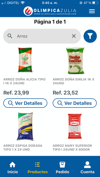 Olímpica Zulia Screenshot