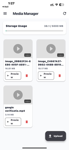 Rexstream screenshot
