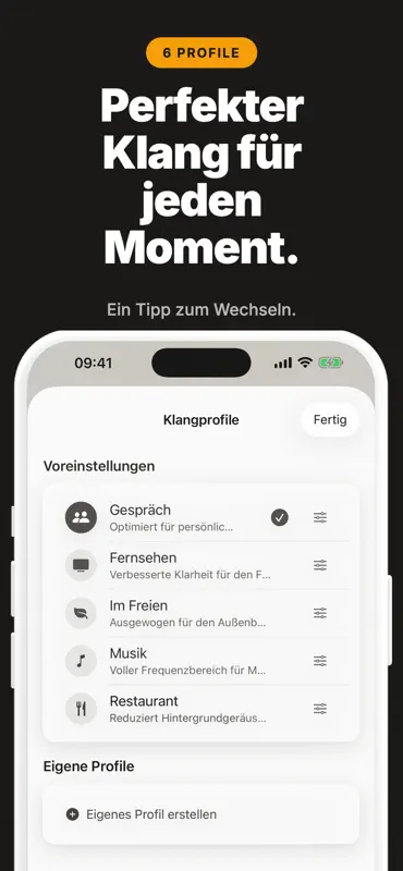Hearly · Hörgerät & Verstärker screenshot 4 of 5