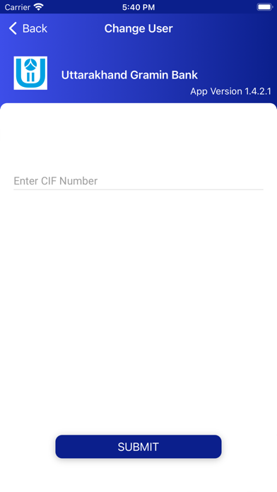 UTGB MOBILE BANKING Screenshot