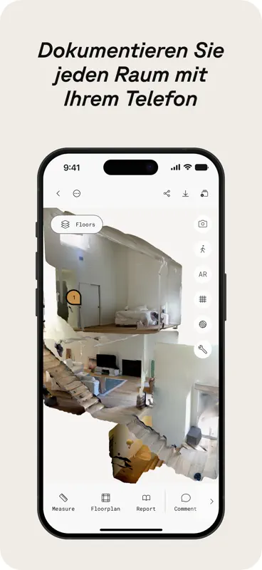 Polycam 3D-Scans & Grundrisse screenshot 1 of 7