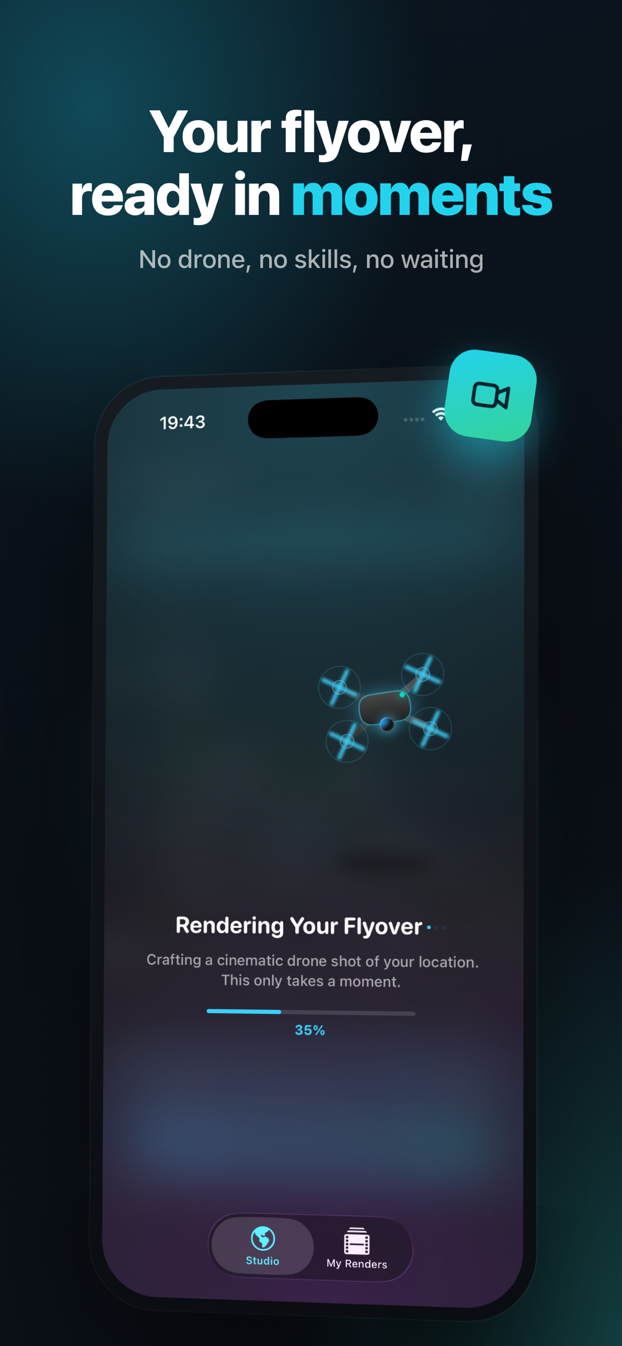 Orbicast: AI Drone Video Maker screenshot 5