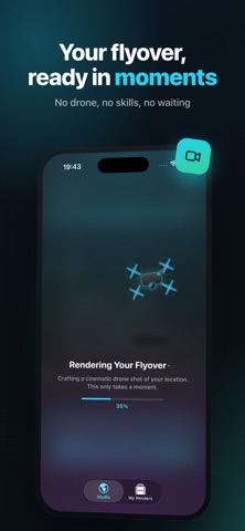 Orbicast: AI Drone Video Maker screenshot