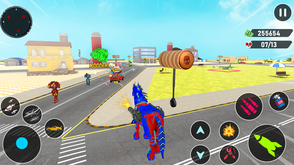 #5. Dino Game & Robots Simulator (iOS) 由: Awon Haider Naqvi