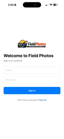 Field Photos App screenshot