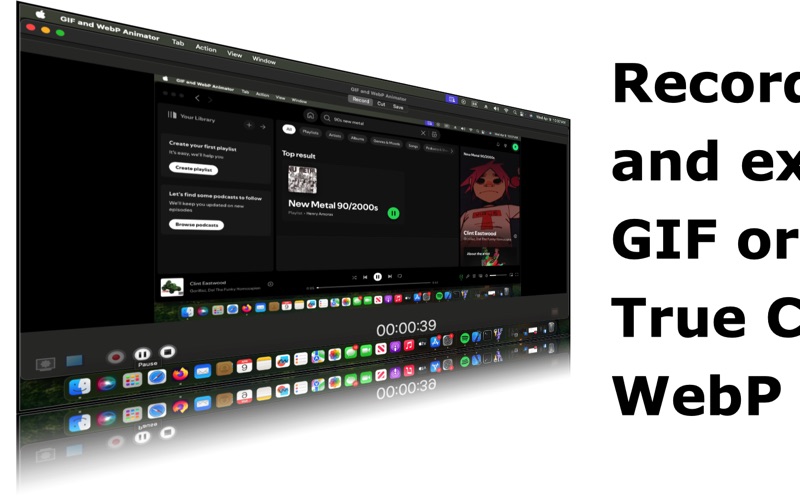 Screenshot #1 pour GIF and WebP Animator