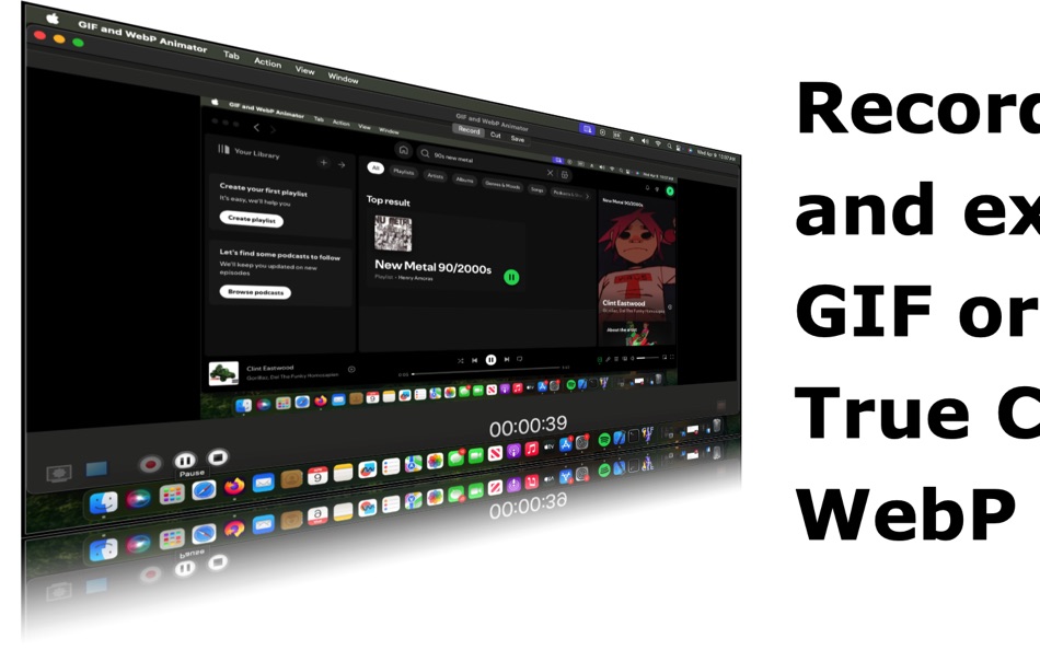#1. GIF and WebP Animator (macOS) 由: Alessandro Gimenes Ferri