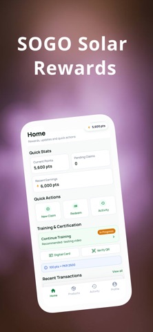SOGO Solar Rewards screenshot