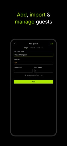 Attendium: Guest list app Screenshot 2 of 9