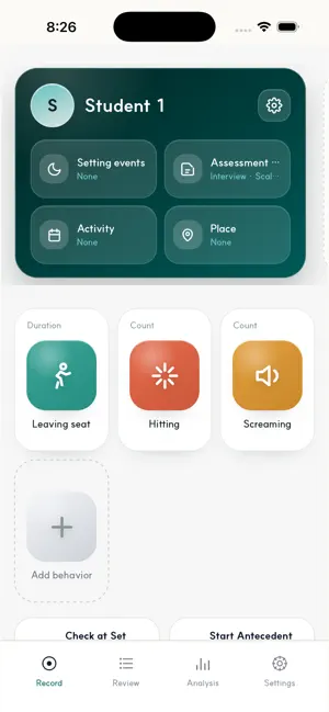 touchABA screenshot 1