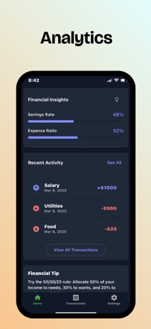 Budgetx - Personal Budgeting Screenshot 3 of 3