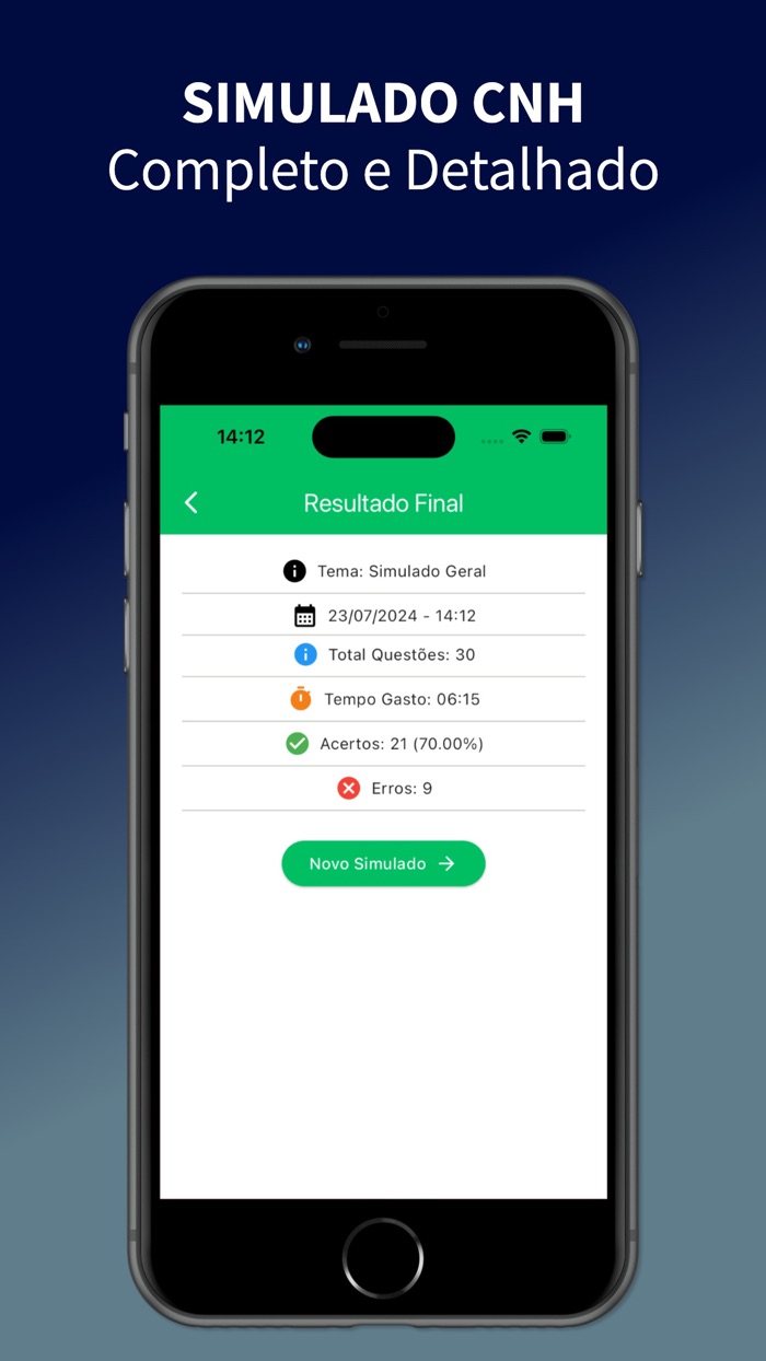 Simulado CNH Prova 2025