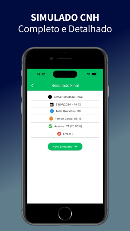 Simulado CNH: Prova 2025 screenshot-3