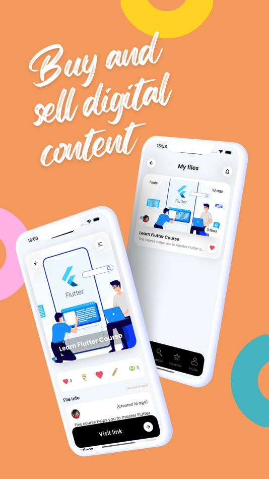 #3. FileKit - Sell Digital Content (iOS) โดย: FLIKKO TECHNOLOGIES PRIVATE LIMITED