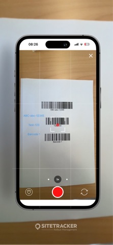 SiteTracker Mobile iPhone screenshot