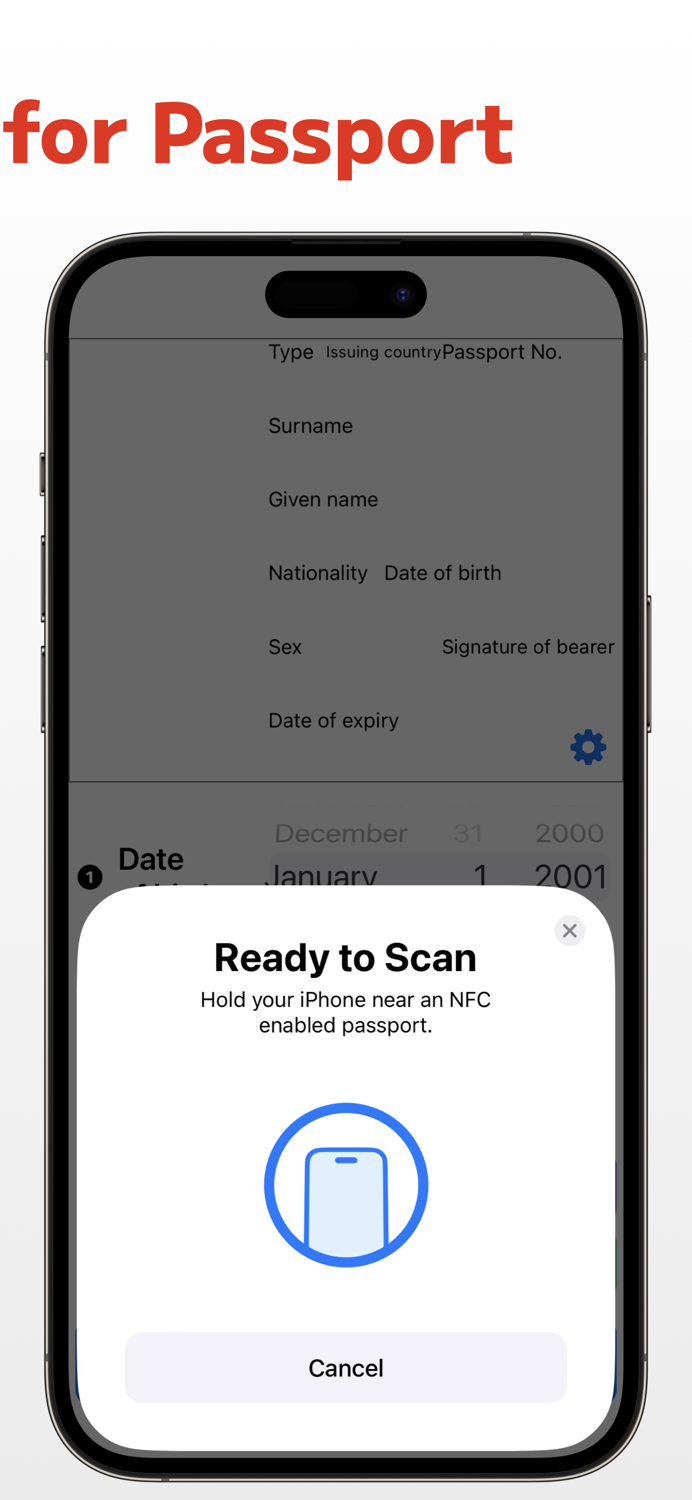 Passport Reader - NFC Passport