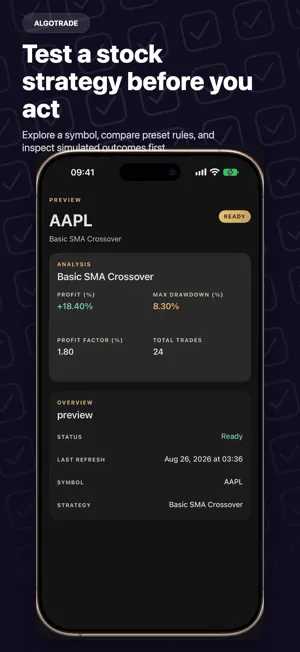 AlgoTrade 4 screenshot 2
