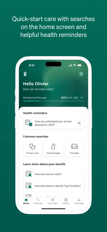 Garner Health screenshot 1 of 5
