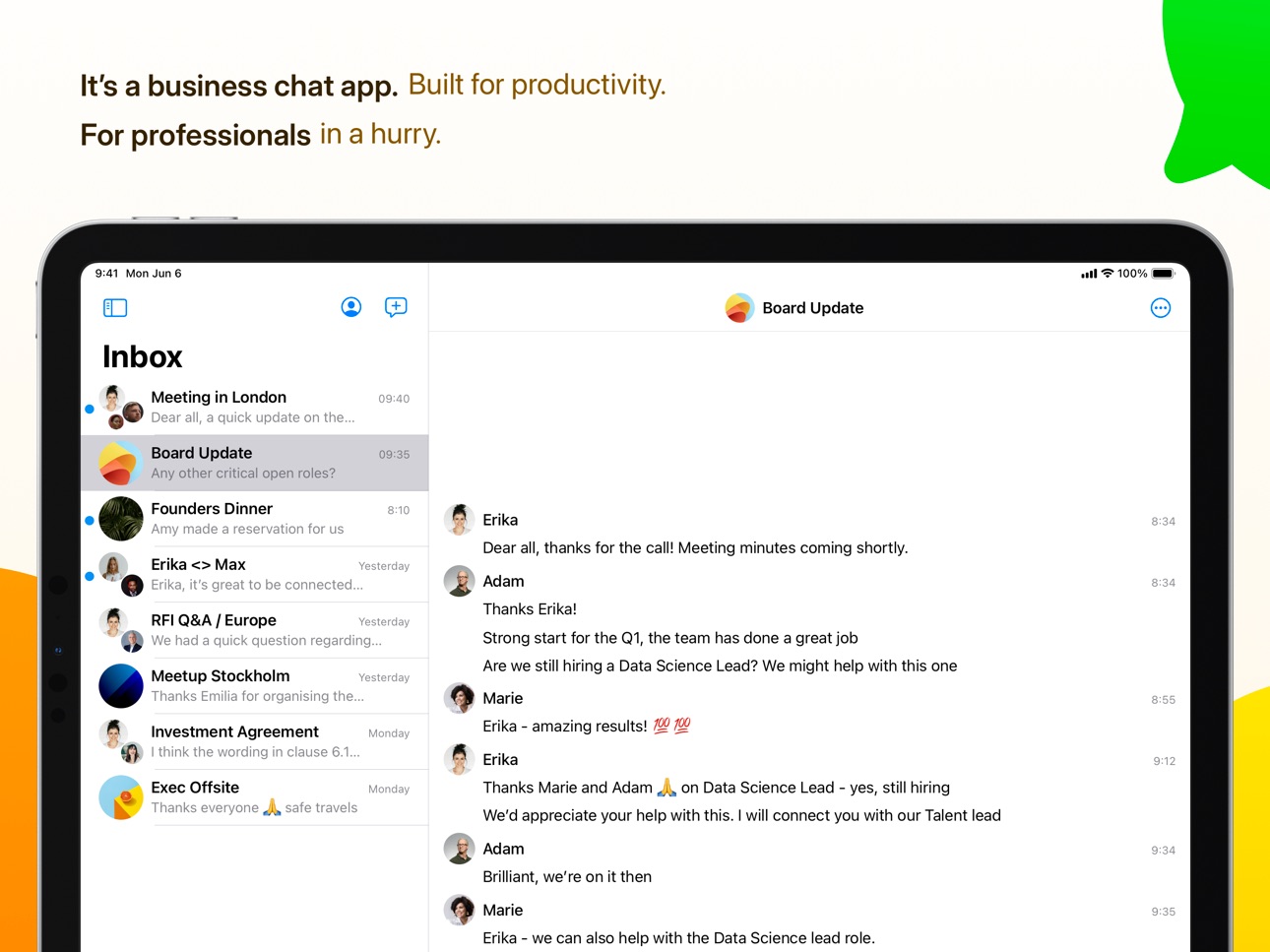 iPad screenshot