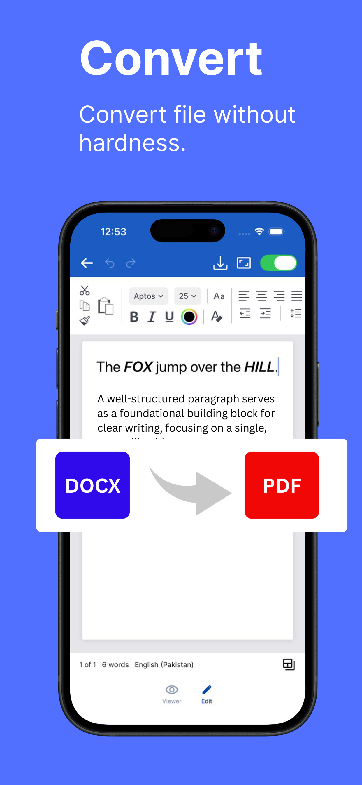 Office Word Document Processor