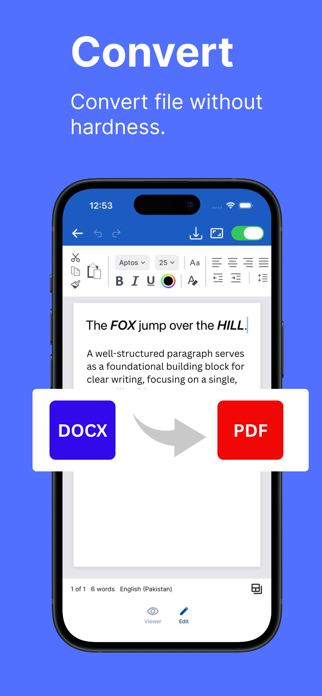 Word Processor Document Editor Screenshot 7 of 7