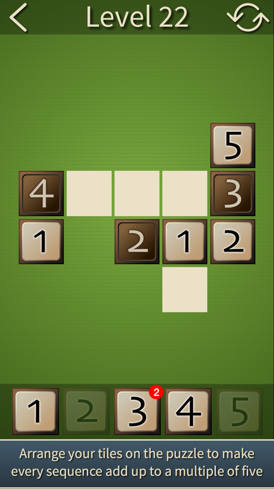 #2. Five-O Puzzle Pro (iOS) 由: Curt Stein