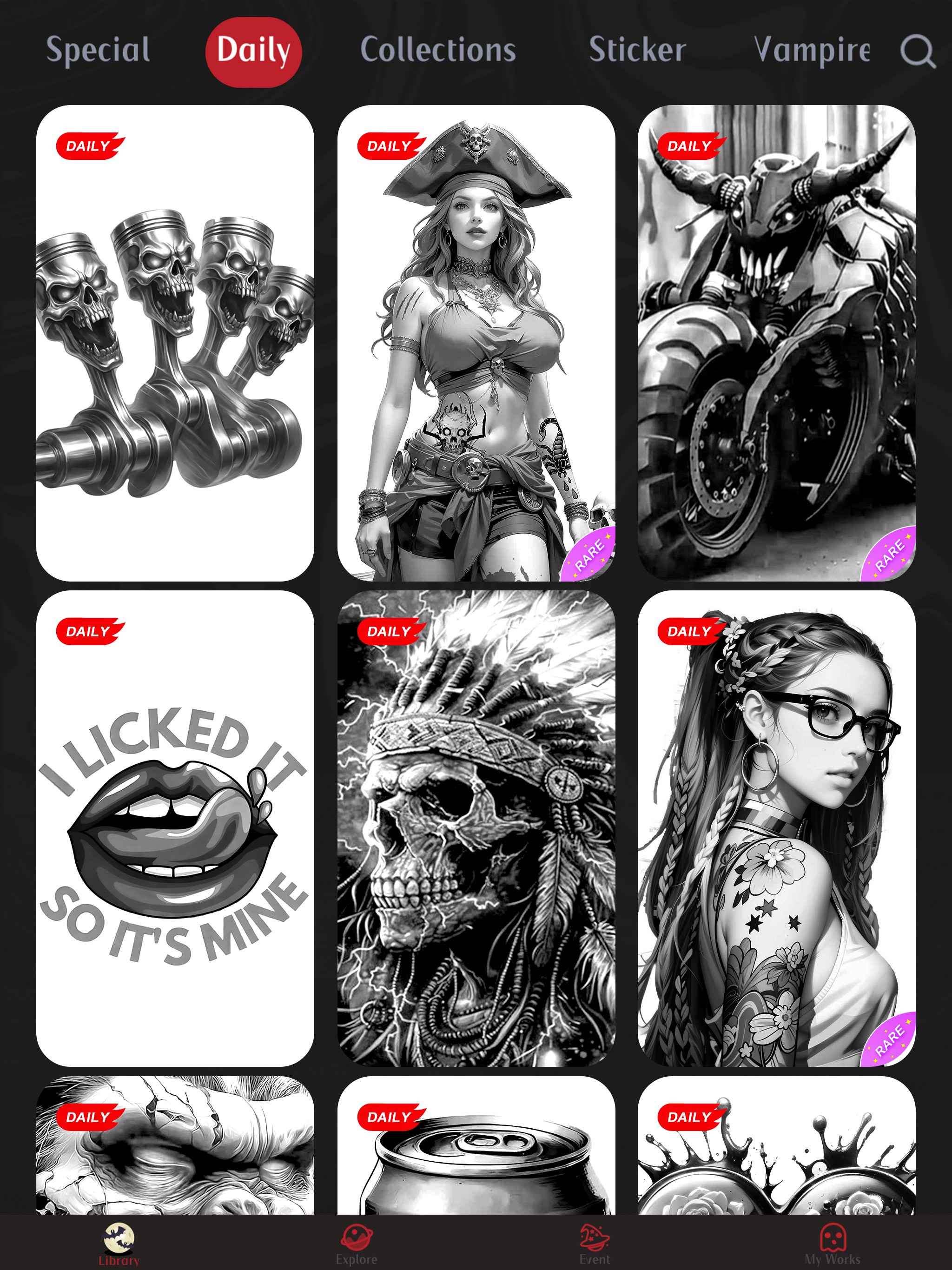 Dark Color: Paint by Number screenshot 20