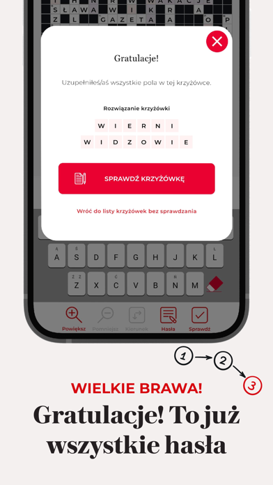Krzyżówki Wyborczej Screenshot