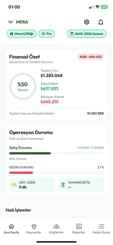 Mera - Kurban Yönetim screenshot