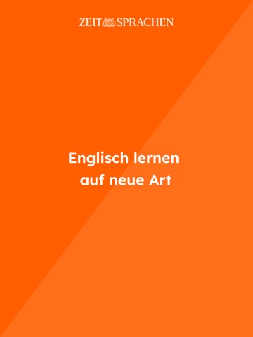 Lerne Englisch - ZEIT SPRACHEN iPad screenshot