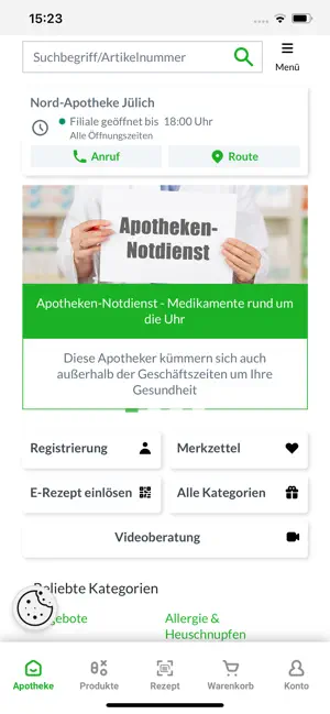 Apotheke Jülich screenshot 1