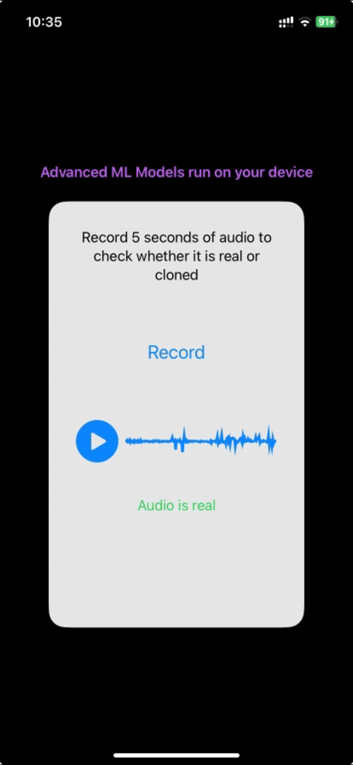 TruSpeaker - AI Detector