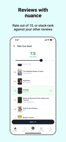 Samepage: Social book reviews screenshot